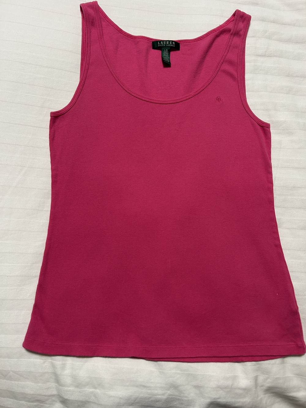Lauren Ralph Lauren Fuchsia Tank Top